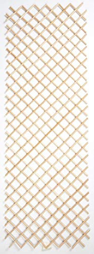 NORTENE Treillis en Osier Naturel pelé Wick Trellis - 0,50 x 1,50 m