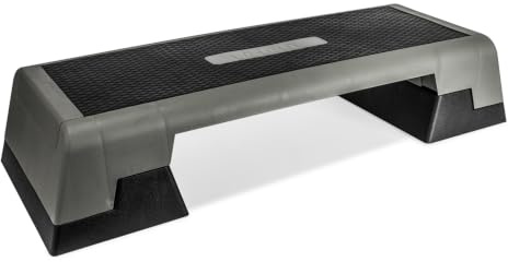 VirtuFit Step/stepper d'aérobic professionnel réglable – Appareil d'entraînement – Stepper pour la maison