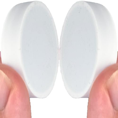 Homie Magnetische Duschvorhang-Gewichte 12er-Pack wasserdichte Magnete + Tragetasche, tolle Wohnkultur für Badezimmer, Liner, Flaggen und Transparente (12er-Pack, Weiß)