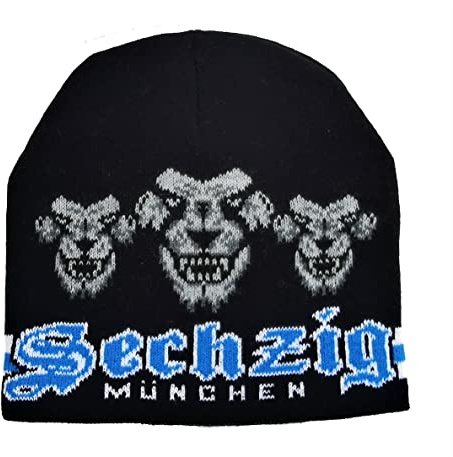 Generisch MÜNCHEN Mütze/Beanie SECHZIG (Wendemütze)