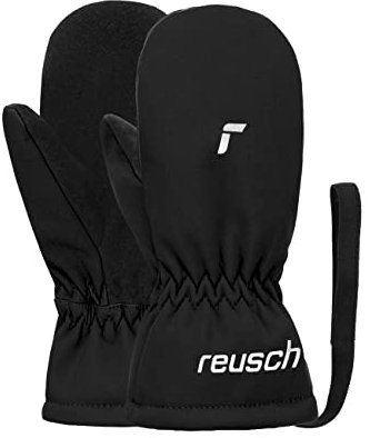 Reusch AKI Mitten Winddichte, weiche und atmungsaktive Fausthandschuhe Winterhandschuhe Fäustlinge Kinder Babys Kleinkinder Mädchen Jungen mit einem dezenten Design