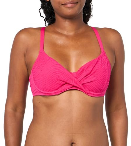 Fantasie Women's Ottawa Wrap Full Cup Bikini Top, Opaque, Freesia, 34DD