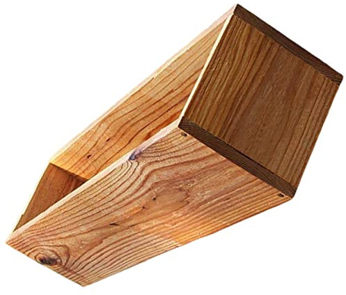 Sosoport Jardinière Bois Rétro Étanche pour Fleurs Et Plantes Succulentes Bac De Jardinage Bois De Cèdre pour Balcon Et Jardin