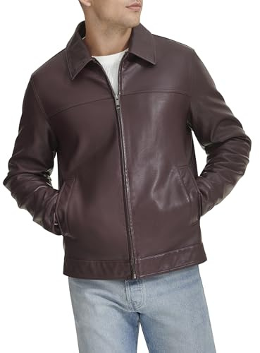 Tommy Hilfiger Tommy Hilfiger Men's Classic Faux Leather Jacket Chaquetas de piel sintética Hombre (Pack de 1)