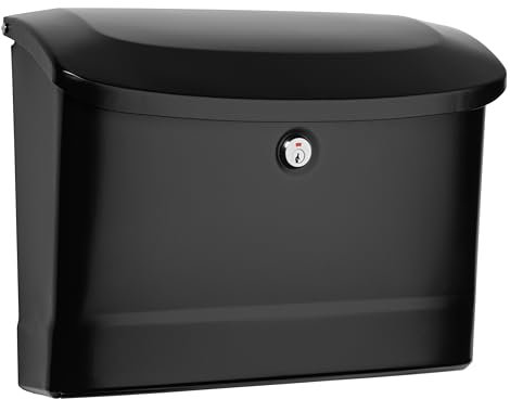 ARCHITECTURAL MAILBOXES 2572B-10 Princeton - Soporte de Pared, Negro, M