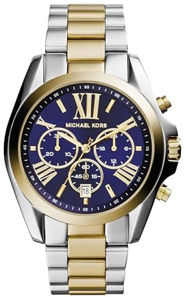 Michael Kors Watch, Bradshaw Chronograph Two-Tone Stainless Steel Women's Watch