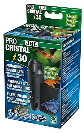 JBL ProCristal i 30, 6099000, Innenfilter für Aquarien von 10 – 40 l, 200 l/h, 3,7 W