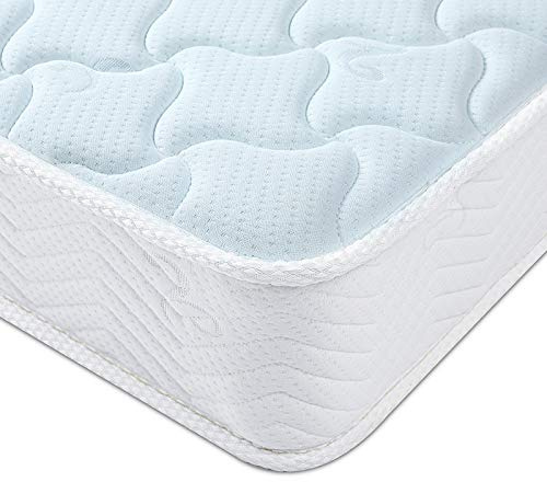 Good Nite Spring Mattress with 5mm Memory Foam Medium Hardness 7 Inch Deep Single (90 x 190 x 18cm)
