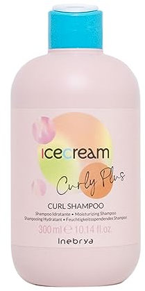 Inebrya Ice Cream Curly Plus Shampoo Idratante, 300 ml