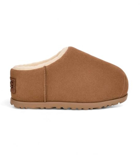 UGG Pumped Slide Slipper Brown, Brown, 5 UK