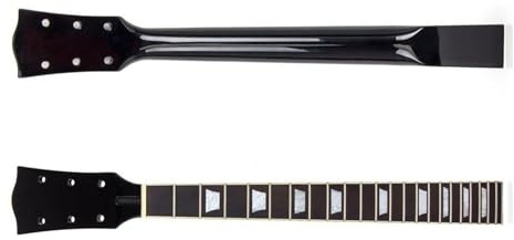 gitarrhals 22 bands hals i lönn elgitarr greppbräda i rosenträ