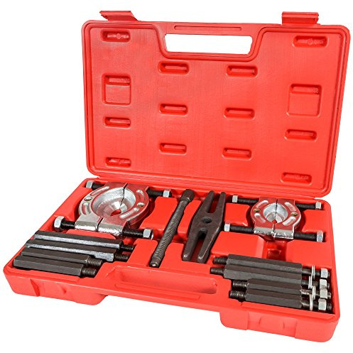 SET 17 PIEZAS DE EXTRACTOR DE RODAMIENTOS-COJINETES CON 2 GUILLOTINAS