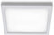 BRILONER Leuchten - LED Aufbauleuchte, Deckenlampe, Deckenleuchte 21 Watt, 2.000 Lumen, 4.000 Kelvin, Quadratisch, Chrom-Matt, 300x300x32mm (LxBxH)