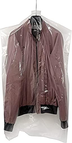 HOME & LAUNDRY 10 Buste Per Indumenti Custodie Per Abiti Copriabiti Antipolvere 95cm Plastica Trasparente Sacchetti Per Vestiti Per Negozi Abbigliamento Per Casa E Lavanderia A Secco 0,020mm