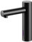 Keuco IXMO Elektronik-Waschtischmischer 130, ohne Ablaufgarnitur, Ausladung 124 mm, Netzbetrieb, 59512, Farbe: Schwarz Matt
