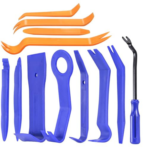 MumdoYAL 12 Herramientas de Palanca para automóviles, Juego de cuñas para Desmontar revestimientos Interiores de automóviles: Herramientas, Herramienta de desmontaje de automóviles.