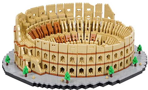 LULUFUN Set di mattoncini da costruzione,Colosseo romano architettura modello blocchi, set di modelli da collezione per costruire, giocattoli regali per bambini e adulti 5594pcs