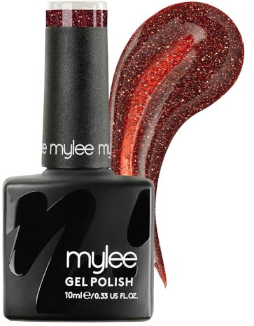 Mylee Reflective Gel Nail Polish 10ml [All That Jazz] UV/LED Soak-Off Nail Art Manicure Pedicure for Professional, Salon & Home Use [Spotlight Range] - Long Lasting & Easy to Apply