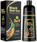 Black Hair Dye Shampoo 3 in 1, Natural Herbal Dye Shampoo for Grey Hair Coverage Hair Color for Women and Men (Natural Black)