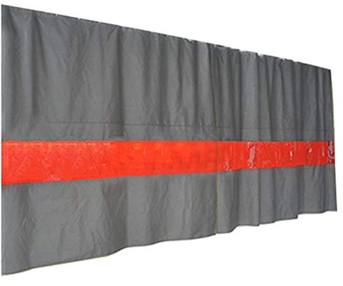 Tenda ignifuga per Porte, Tenda per Saldatura in Fibra di Vetro, Schermo per Saldatura con Occhiello in Rame, Protezione dalle scintille per Uso Industriale e Domestico (Dimensioni: 3x2 m)