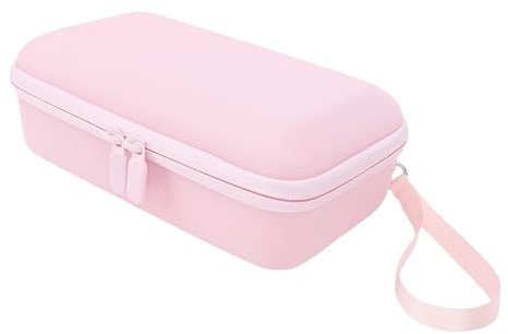Tomantery Bärväska Passar för 3 Portable Hard Shell Rosa Kamera Skyddsförvaringsväska för Resenylon