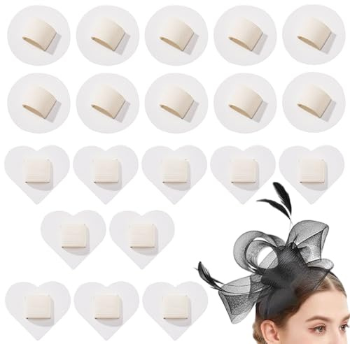 Lot de 20 bandeaux en feutre faits à la main pour coiffeuse, salle de bain, voyage, femme, fille, goûter