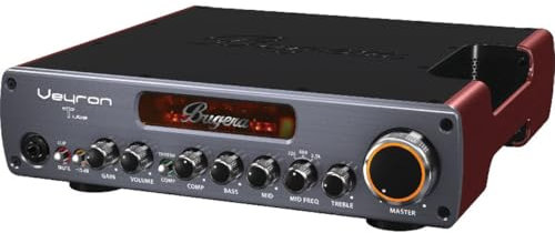 Bugera VEYRON TUBE BV1001T Ultrakompakter 2.000-Watt-Class-D-Bassverstärker mit Röhrenvorverstärker, optischem Kompressor und DYNAMIZER-Technologie