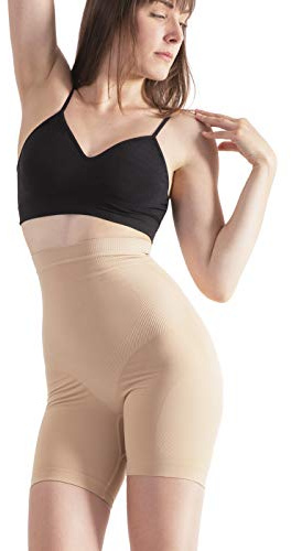 Lytess - Shorty Gainant et Amincissant - Action Ventre Plat et Anti-Culotte de Cheval Immédiat - Raffermissant & Hydratant - Actifs Cosmétiques Naturels - Résultats Prouvés - XXL : 50-52 - Chair
