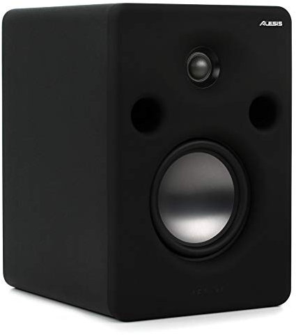 Alesis M1 Active MK3 - Enceinte PC de Monitoring 65 W Biamplifiée pour Interface Audio / Carte Son avec Woofer 5 en Aluminium, Tweeter 1 à Dôme de Soie, Guide d’Onde et Doubles entrées XLR/6,35 mm