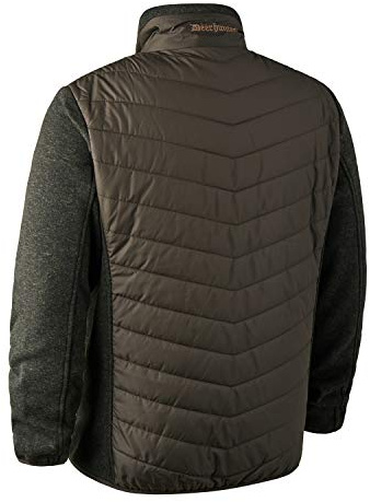 Deerhunter Moor Padded Jacket w. Knit Timber XX-Large Brown - Hunting jacket insulated weatherproof for Men