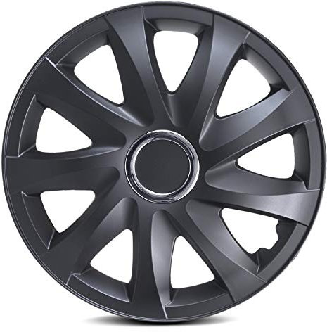 Radzierblende Drift schwarz matt 16 Zoll 4er Set