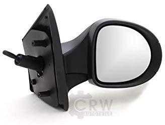 Außenspiegel rechts für TWINGO II Bj. 03/07-12/11 schwarz manuell 51R