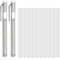 2 Stück Radiergummi Stift Set Im Stiftstil,Mabor Einziehbare Radierstift Radiergummi mit 10 Stück Ersetzen Eraser Pen-Style Radiergummis für Skizzieren Malen Kunst Studium