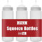 3Pcs Squeeze Bottles,Sauce Bottle For Ketchup,Paint,BBQ,Olive Oil Come with Funnel and Label Paper