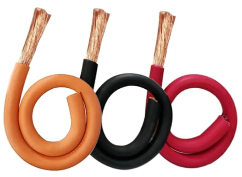 0.75-10.0mm² New Energy Power Cable, High Voltage (1500V) Cable for New Energy OFC Conductor, 6-18AWG PE Jacket Electrical Wire Oil-Resistant, -40~125℃, 30/50/100FT(30ft,1.0mm²)