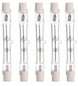 Live-wire-direct 5 x 78mm ECO 80W = 100W 240V HA10 R7S Linear Halogen Lamp Tube Light Bulbs Floodlights