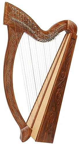 Uzman-Versand Celtic Harp 27 Strings with Half-tone Levers