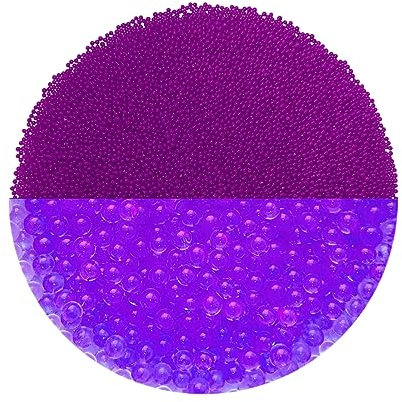 trendfinding 100 g de granulés retenant l'eau Lilas, granulométrie 1,5-2 mm, décoration pour Fleurs et Plantes, 10 litres très économique, Utilisation Polyvalente