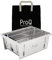 ProQ Flatdog Portable BBQ for Camping & Canvas Carry Bag, Outdoor Charcoal Folding BBQ, Re-usable BBQ Grill, Barbecue Grill, BBQ Gifts for Men