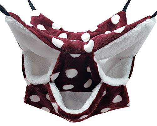 luckything Nagetier Hängematte,DREI Ebenen Hängematte Kleintier Höhle Haus Häuschen Ratte Chinchilla Frettchen Hamster Für Ratten, Hamster, Chinchillas Und Eichhörnchen