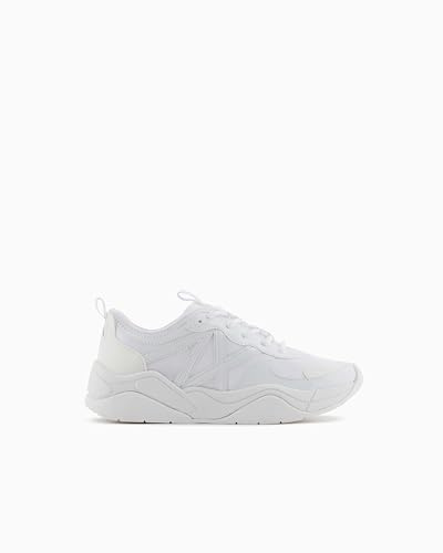 Armani Exchange Scarpe da Ginnastica Bianche con Lacci