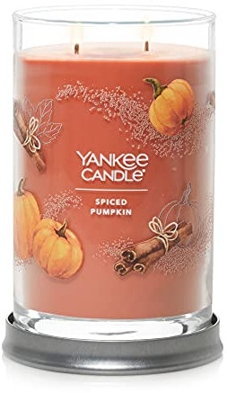 Yankee Candle Spiced Pumpkin Signature Large Tumbler Candle