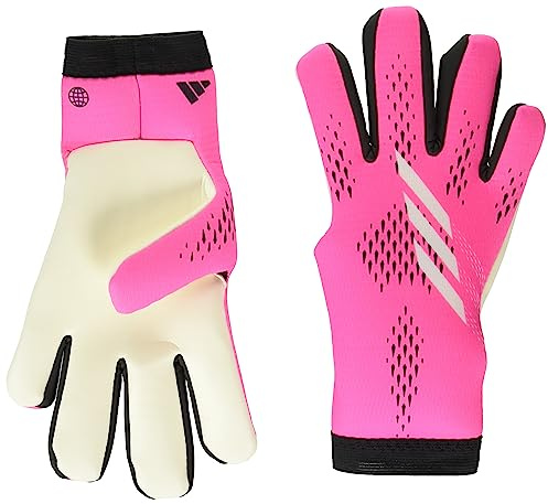 adidas Unisex-Adult X Training Goalie Gloves, Team Shock Pink/White/Black, 8