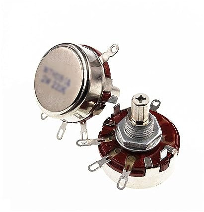 5pcs WTH118-1A 2W potenciómetro rotativo,500K Ohm