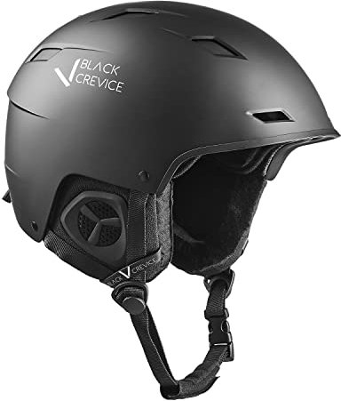 Black Crevice Skihelm GERLOS schwarz, S (51-53cm)…