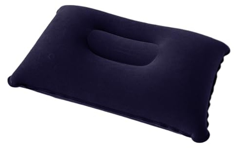 Cuscino gonfiabile da viaggio, comodo cuscino gonfiabile per collo e schiena, compatto e portatile, per dormire o riposare sul letto, sedile, auto, aereo, viaggi, campeggio, viaggi su strada, voli