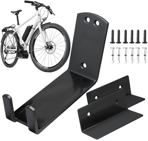 Appendino Per Biciclette Da Parete | Rastrelliera Pedali A Risparmio Di Spazio Per Esposizione,Supporto Montaggio Bici Da Parete - per Bici da Montagna, Scooter, Casa e Appartamento