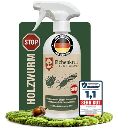 Spray antihormigas – Spray contra hormigas – lata de cebo para hormigas, a base de aceites esenciales, para casa, terraza, balcón y jardín, spray antihormigas – Germany (espray de carcoma de madera