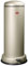 Wesco AbfallSMLR Big Baseboy Abfallsammler, Edelstahl, Neusilber, 38 x 38 cm