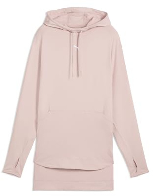 PUMA Modest Hoodie, Felpe con Cappuccio Mujer, Rose Quartz, XL